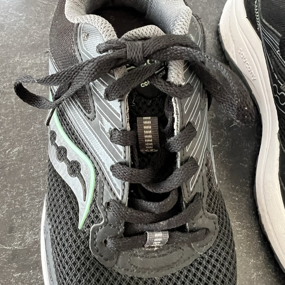 Saucony Cohesion 15 Womens 9 WIDE Black Sneakers Shoes Gym Running Walking - EUC - Picture 5 of 13